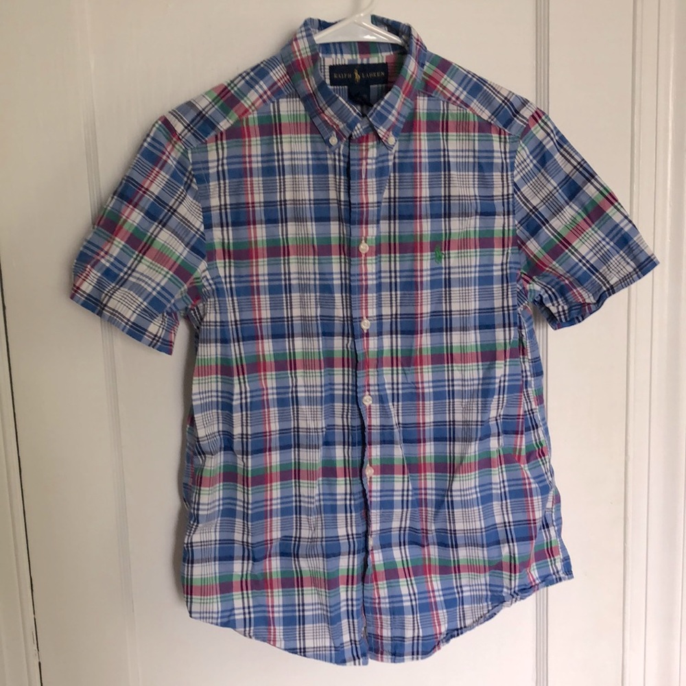 Ralph Lauren Boys Plaid Shirt